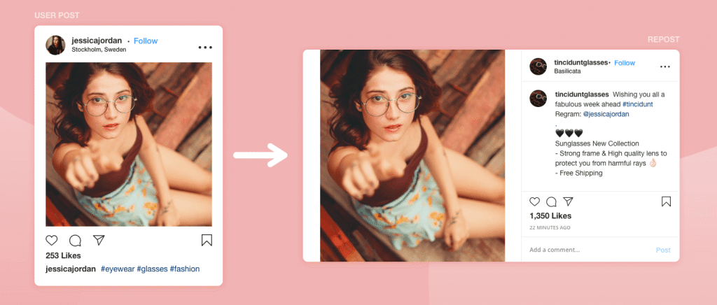 Give the due credits to the content creators
