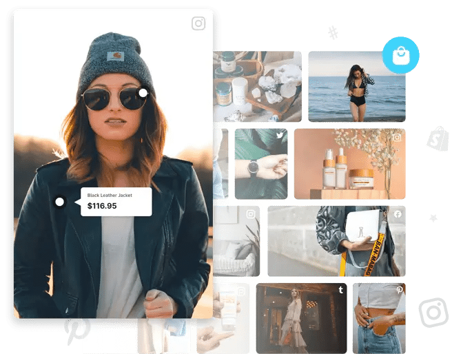 Make UGC Shoppable for your website visitors