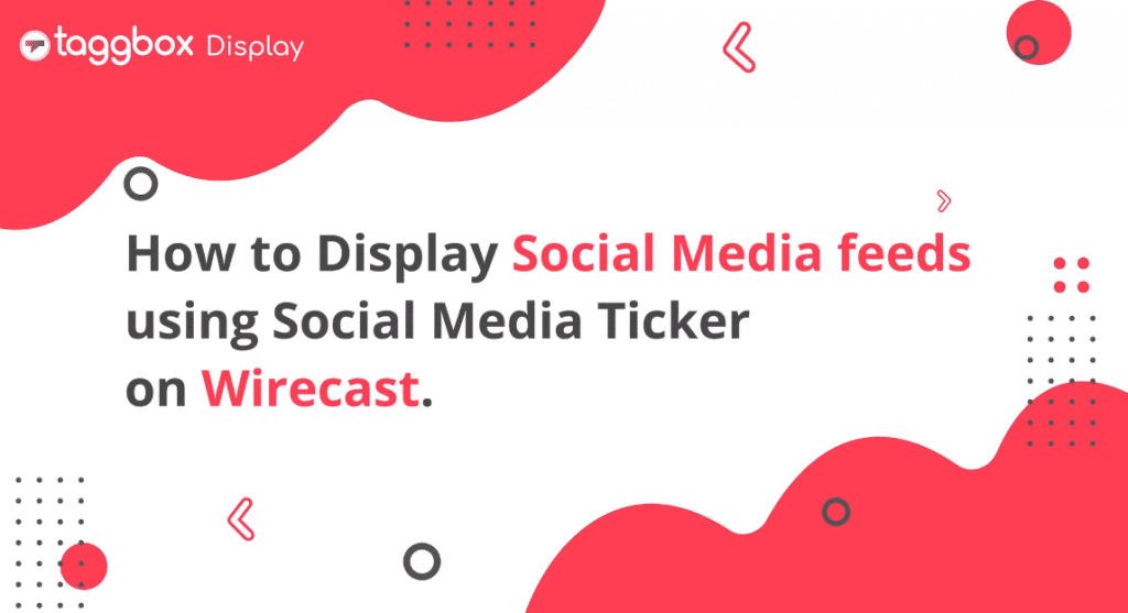 Social Media Feeds In Wirecast