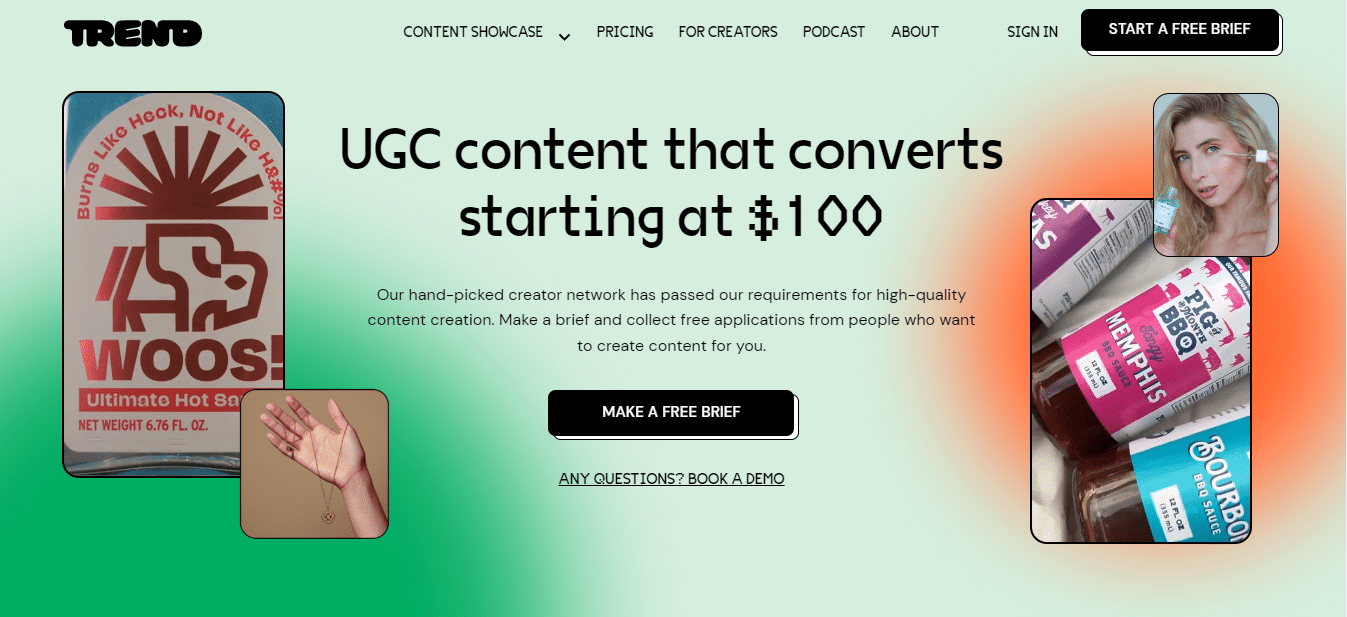 Trend - UGC platform