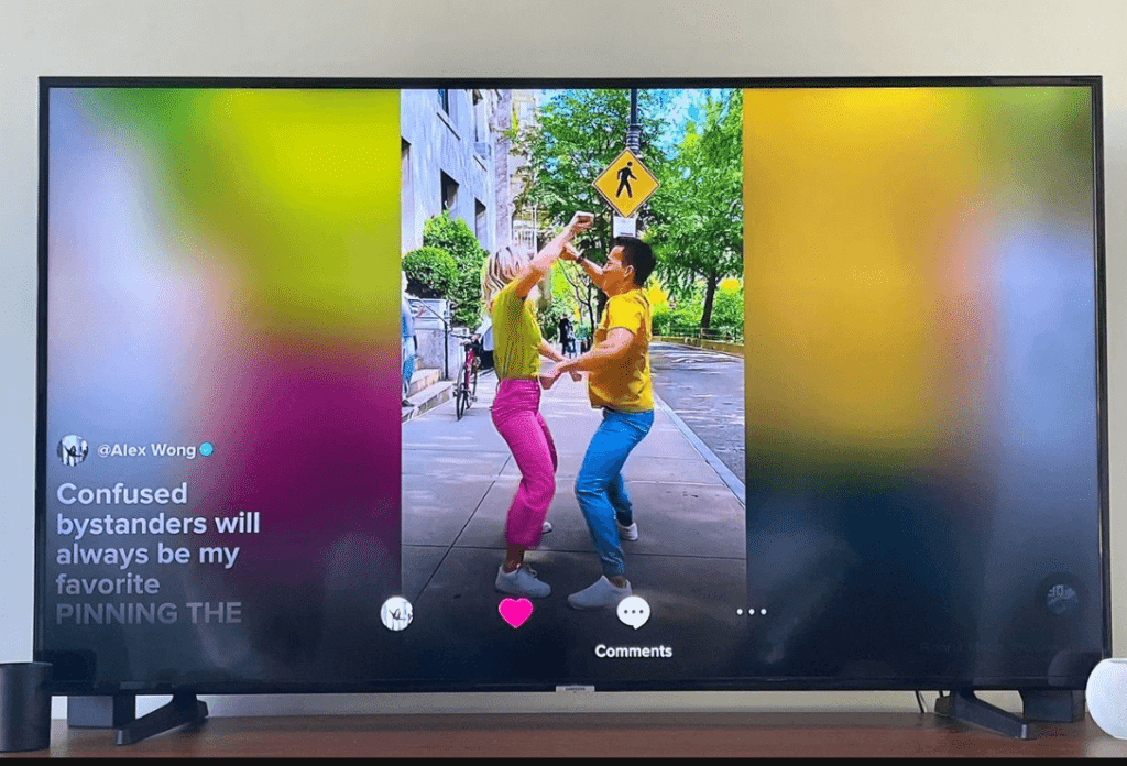 cast TikTok on android TV