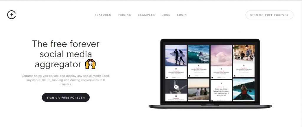 curator alternative taggbox