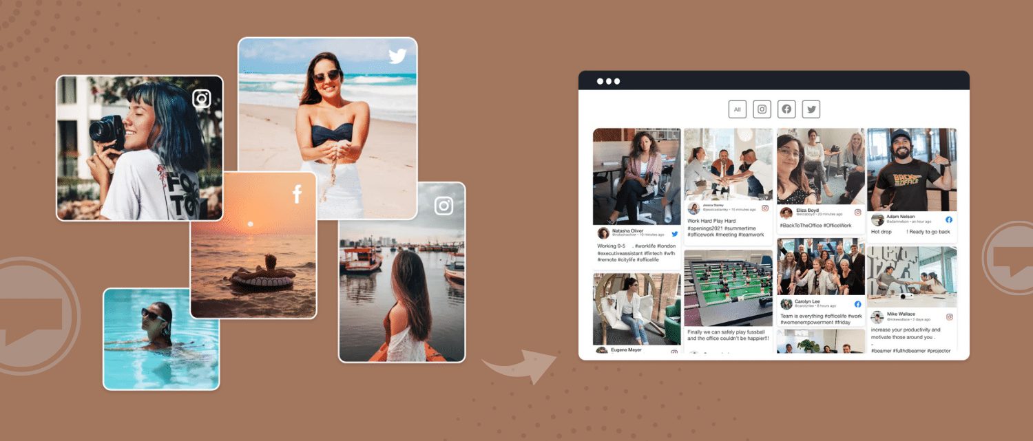 Customer loyalty with UGC