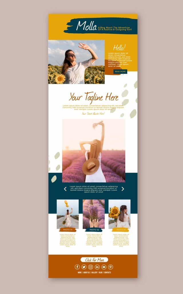 tourism marketing emailer