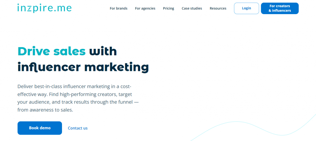 inzpire.me influencer marketing tool