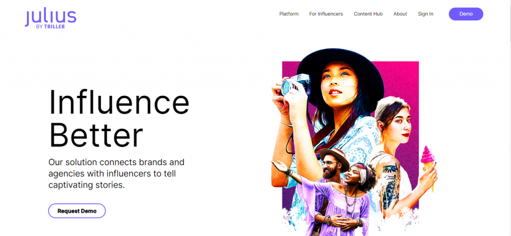 Julius influencer marketing tool