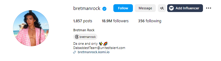 Bretman Rock - Beauty Influencer