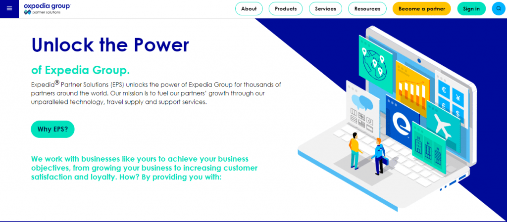 Expedia Partner Solutions Affiliate Prorams