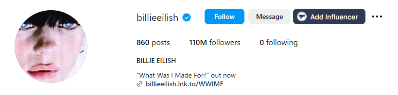 Billie Eilish - Gen Z Influencers