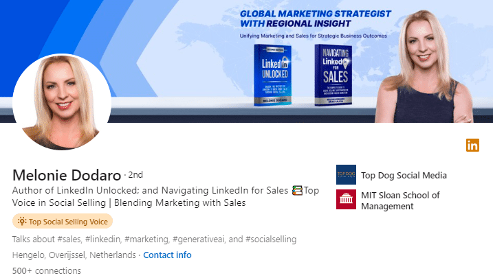 Melonie Dodaro - LinkedIn Influencers