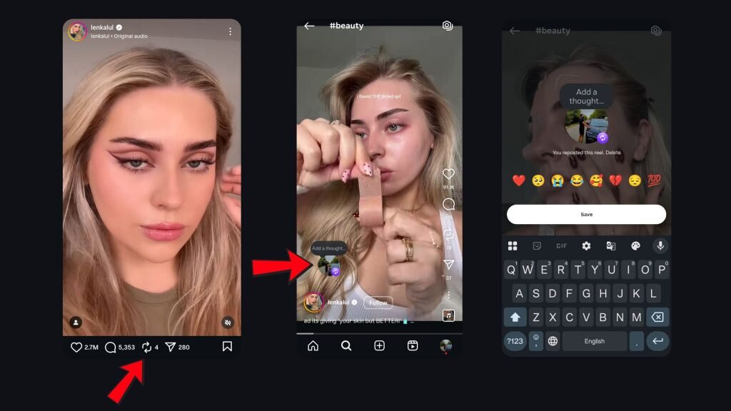 how to repost on instagram