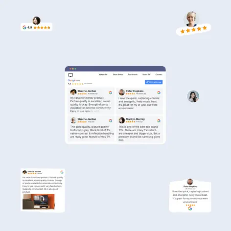 Embed Google Reviews