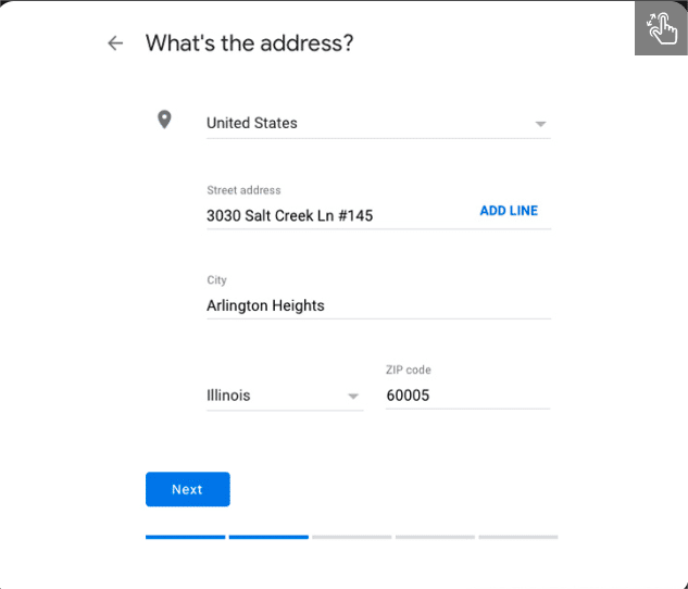 set up Google business profile for for real estate agents