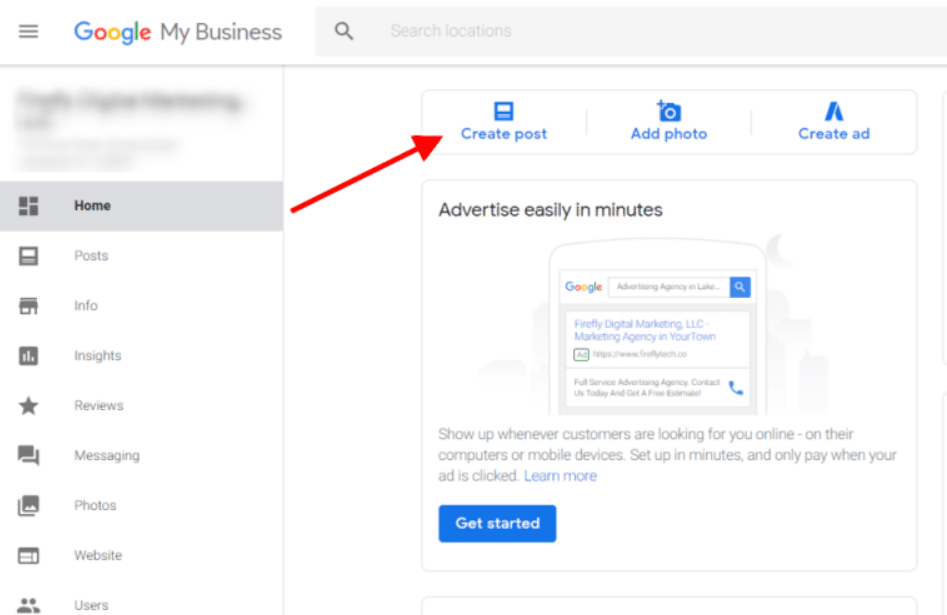 create google posts