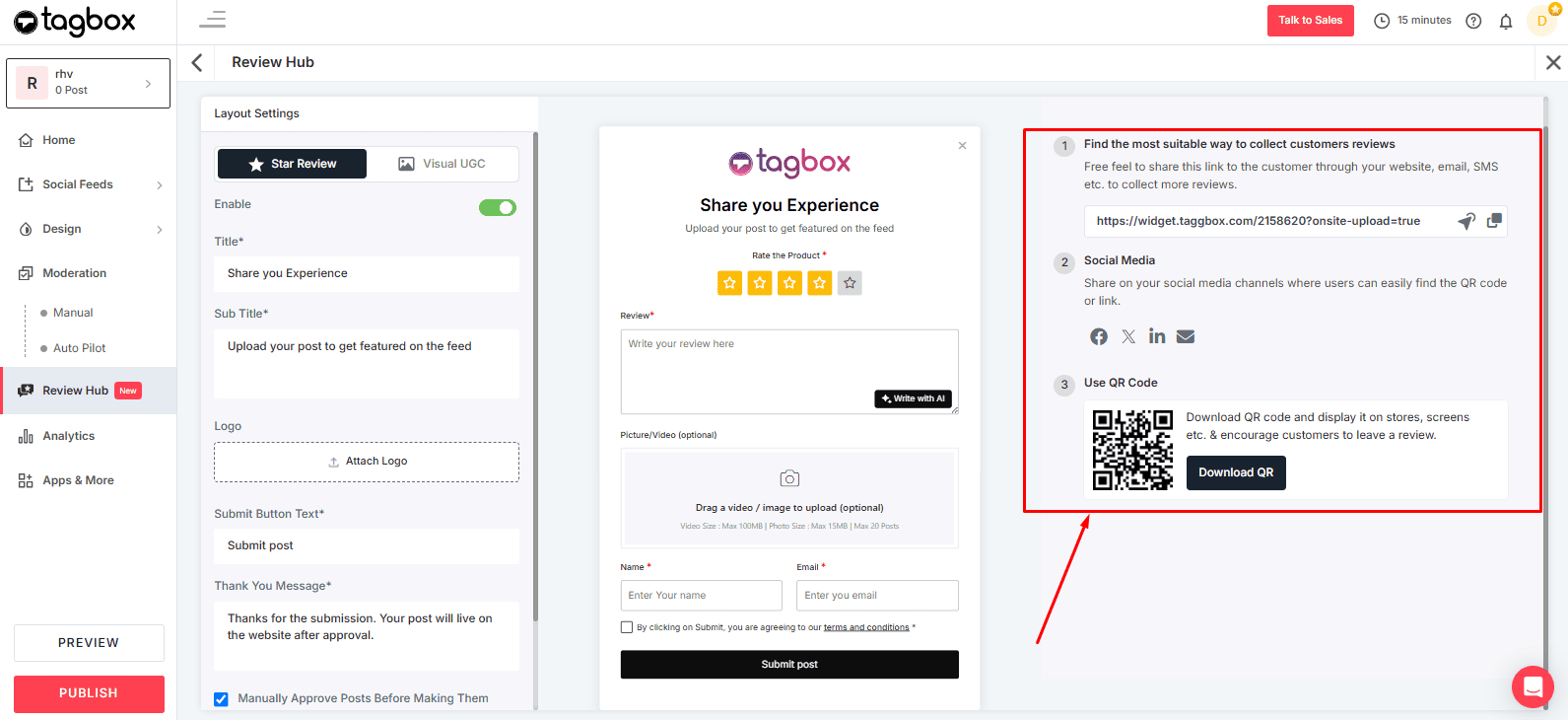 ways to give reviews