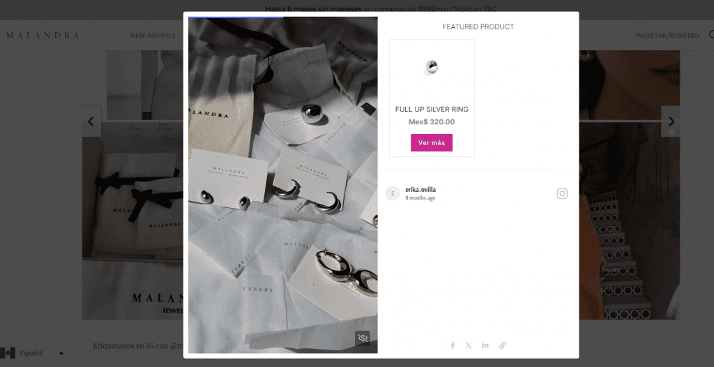 shoppable video examples