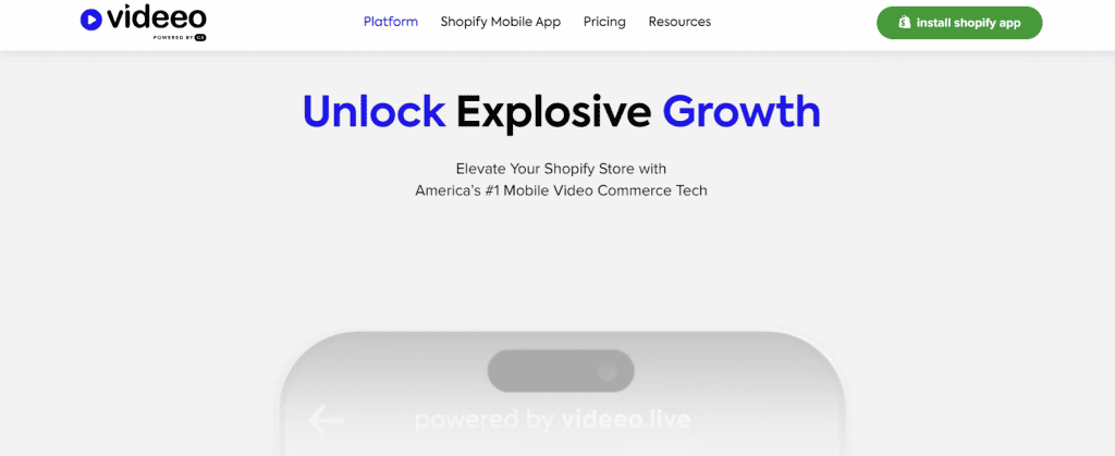 Shoppable Video Platform - Videeo