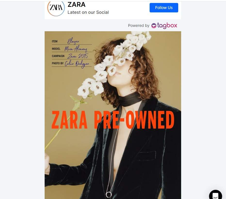 Facebook Single Photo Slider