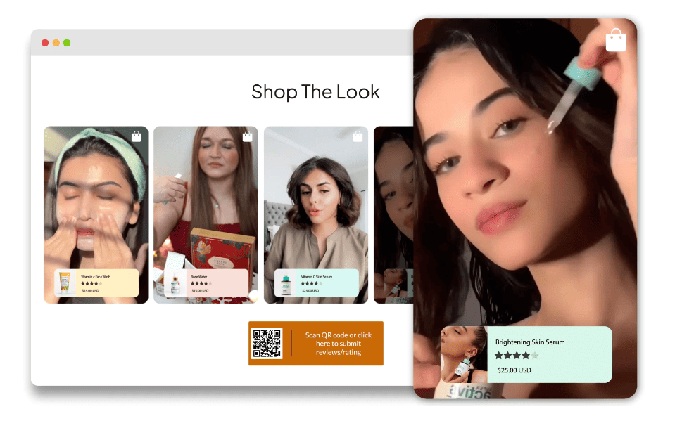 Faces Canada - Instagram Shoppable Video