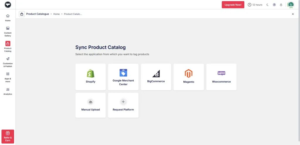 sync your product catalog