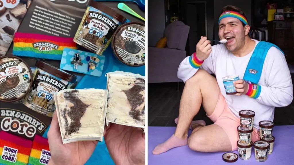 Ben & jerry product sampling