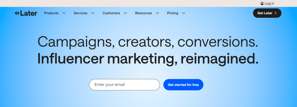 Later - instagram scheduling tools