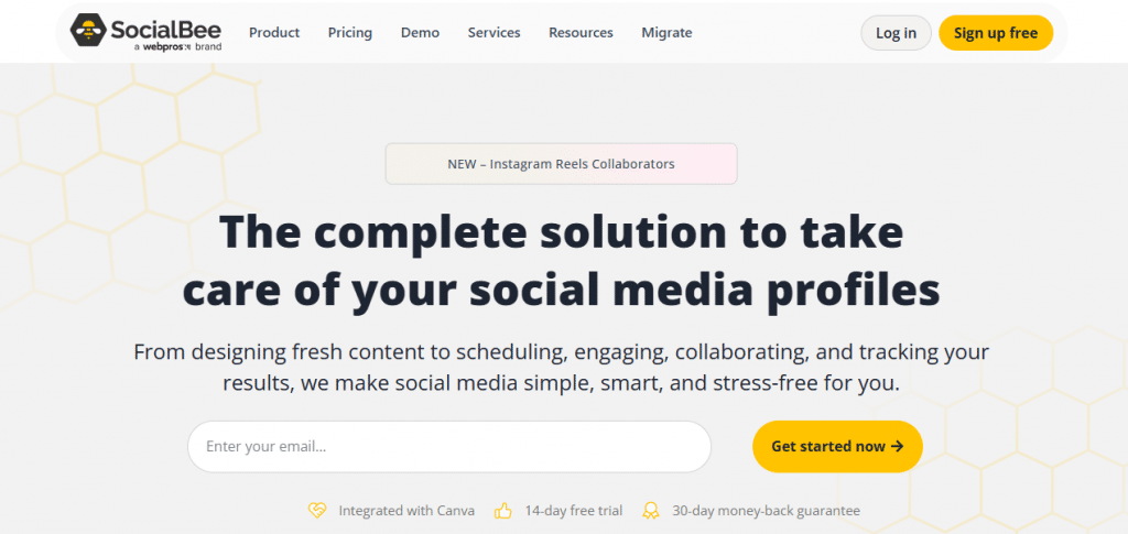 SocialBee - instagram scheduling tools