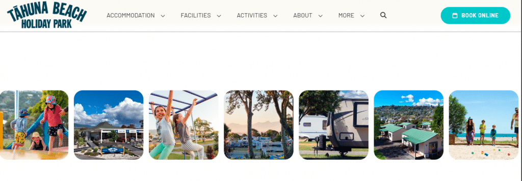 Instagram on Website - Tahuna