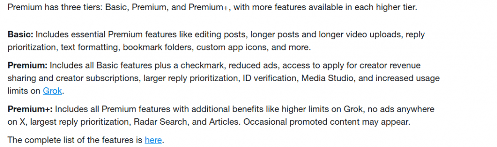 Radar for premium users
