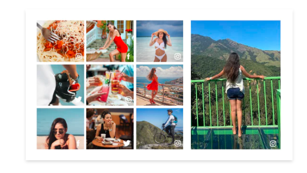 embed ugc on website through Taggbox