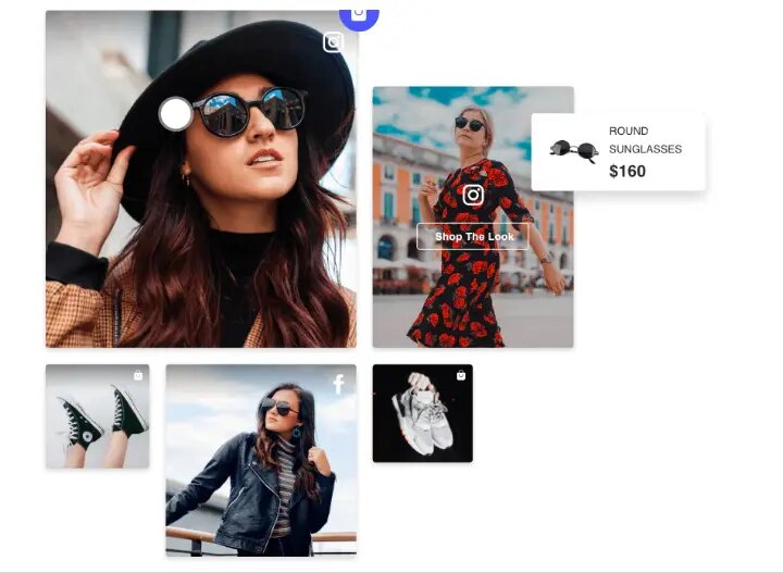 shoppable galleries