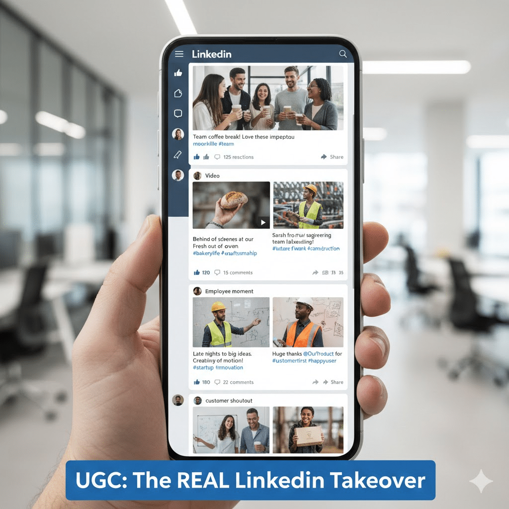 what is linkedin ugc