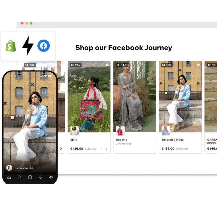 Add Facebook Feed To Shopify