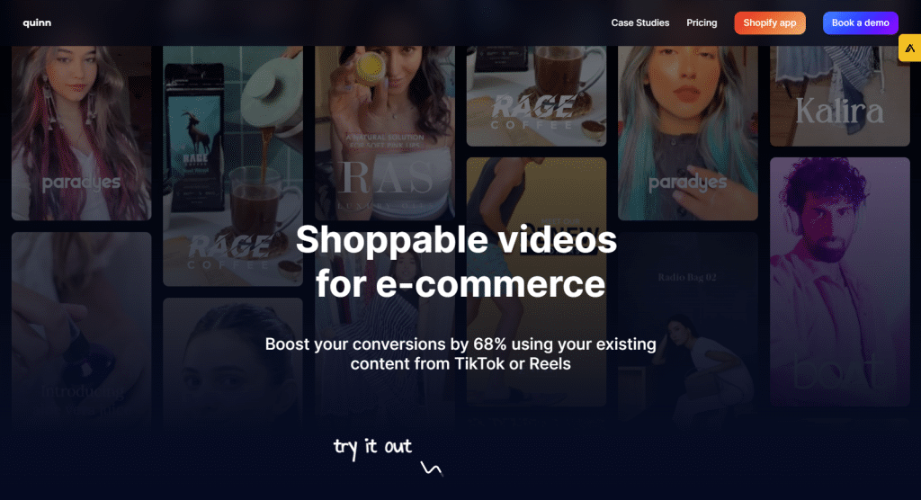 shoppable video