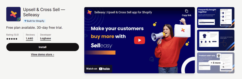 upsell and cross sell app shopify