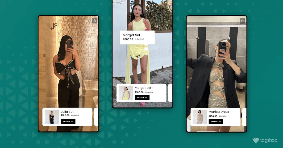 shoppable video examples