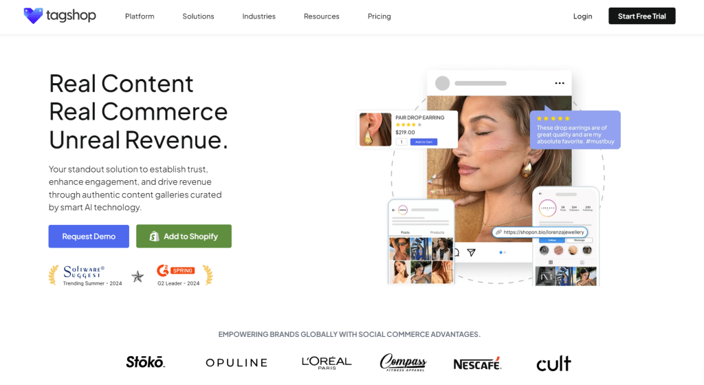 tagshop - the social commerce platform