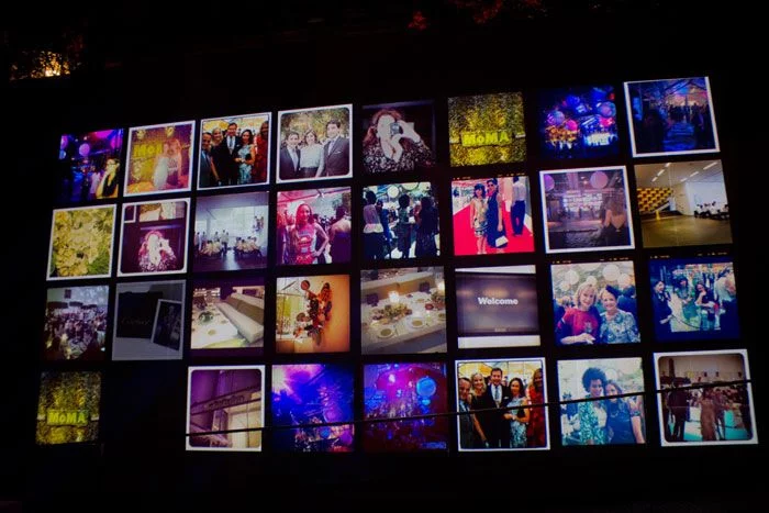 Instagram Wall at event