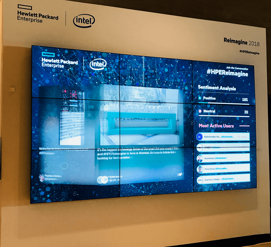 10 Innovative Display Screen Ideas For A Social Wall