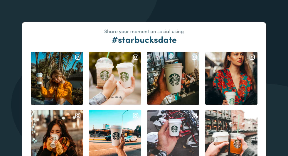 Starbucks Social Media campaign