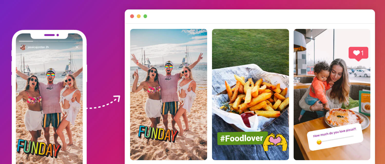 How to embed Instagram story highlights on your website for FREE?