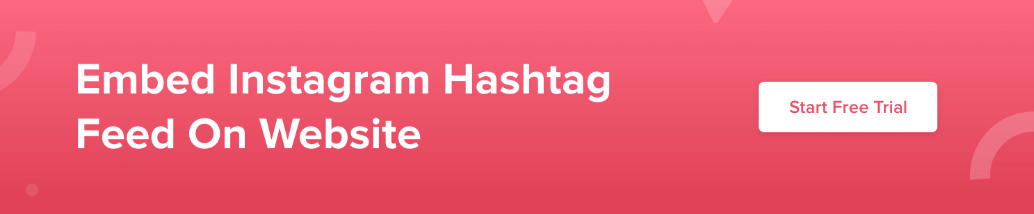instagram hashtag feed on website
