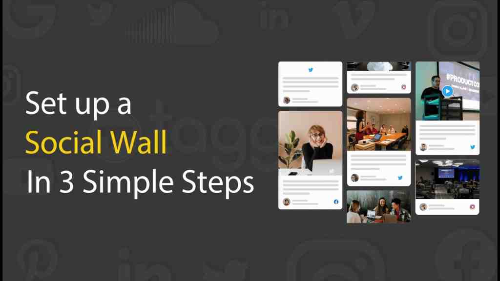 social wall taggbox youtube