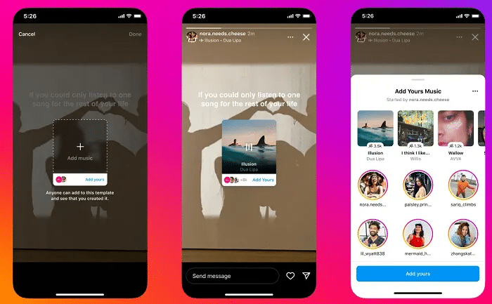 new Stories Engagement Stickers