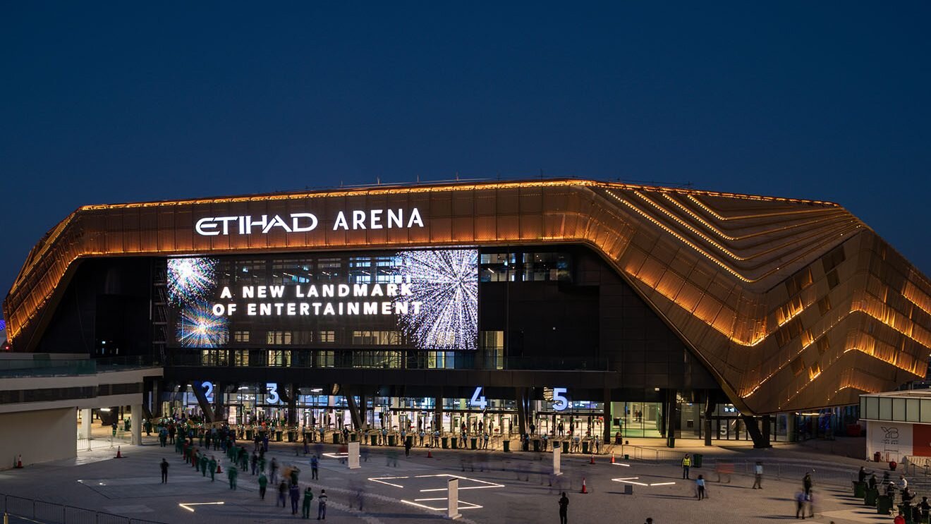 Etihad Arena, Yas Island, Abu Dhabi