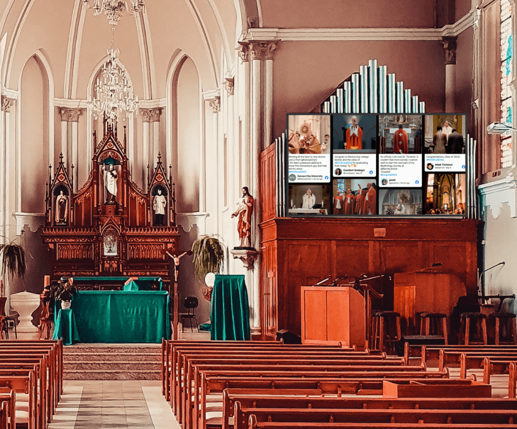 User-generated content in chruch 