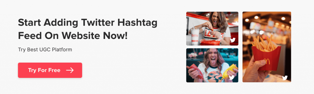 Embed Twitter hashtag feed on website