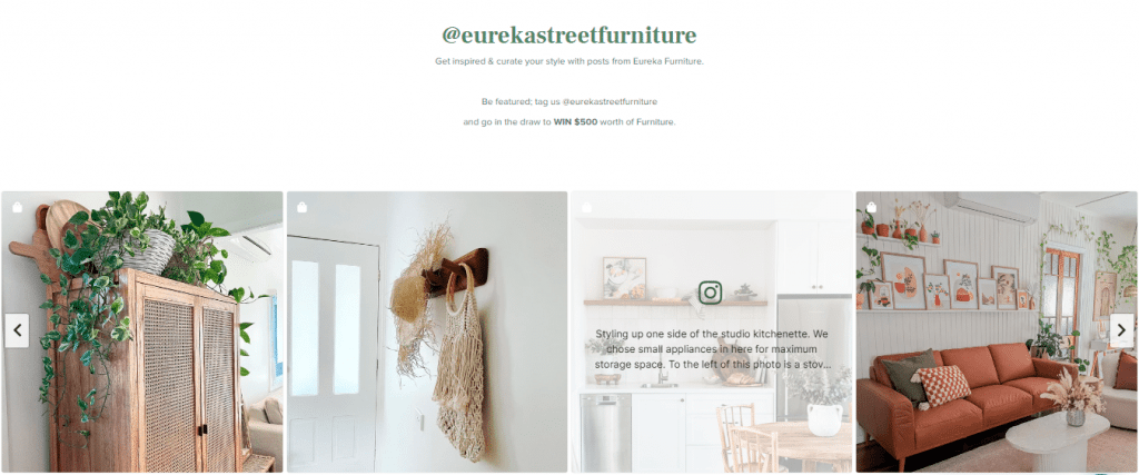 Eureka Street Furniture UGC Gallery