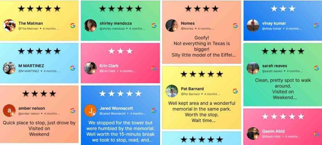 Google Reviews Rainbow