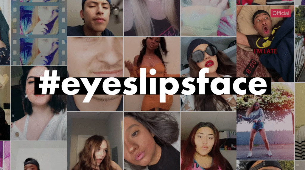 #EyesLipsFace Campaign